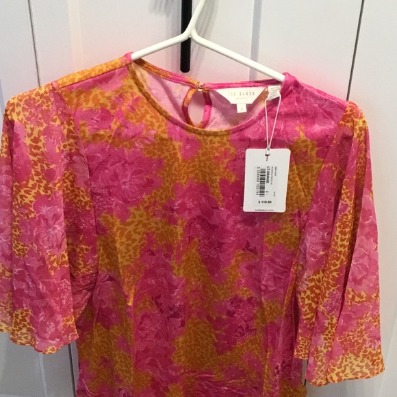 Ted Baker Metropolis Printed Top - Picture 1 of 3